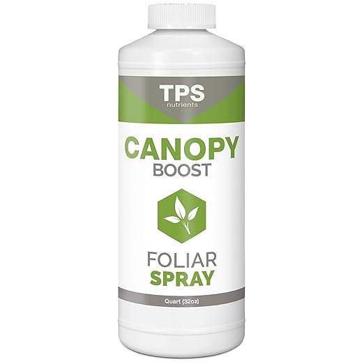 Canopy Boost Foliar Spray – Liquid Plant Food for Faster Nutrient Uptake, Fuller Canopy Growth & Greener Leaves, 32 oz
