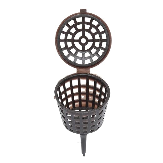 50Pcs Fertilizer Basket, Plastic Fertilizer Orchid Basket Garden Nutrition Cups Fertilization Container for Orchid Bonsai Flower Plant