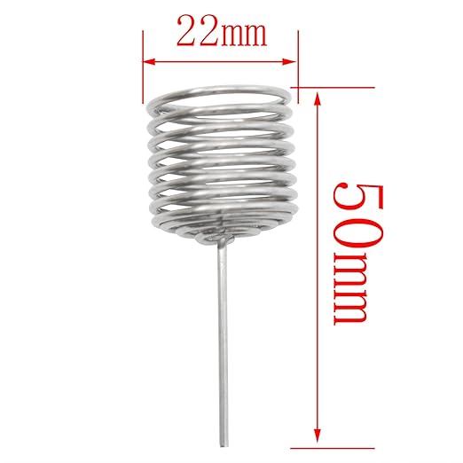 CHENJIN 10PCS Stainless Steel Cylindrical Automatic Fertilizer Baskets Specialized Bonsai Fertilizing Tools for Potted Plants Flowers Lawns and Gardens