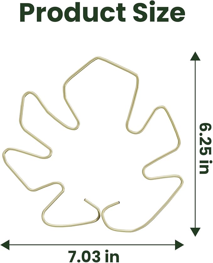 5pcs Plant Stem Support, Support Frame For Outdoor & Indoor Plant Growth Stereotypes-Small