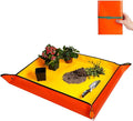 HNXTYAOB Large Potting Mat for House Plant Transplanting and Soil Mix Control Waterproof Plant RepottingTray Gardening Tools Plant Gifts for Plant Lovers (39.5"X31.5")