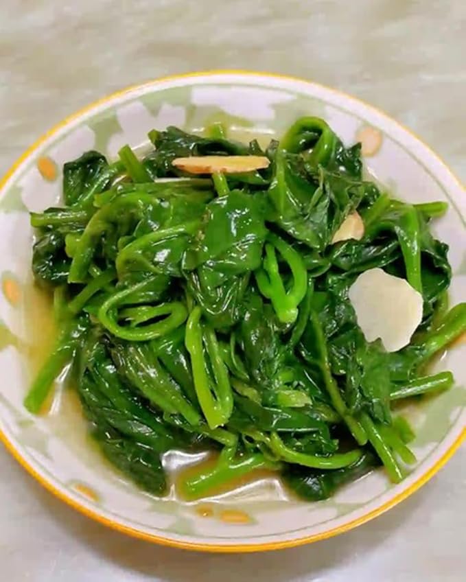 100PCS Green Malabar Spinach Seeds Ceylon Spinach Vine Spinach Perennial Vegetable Seeds