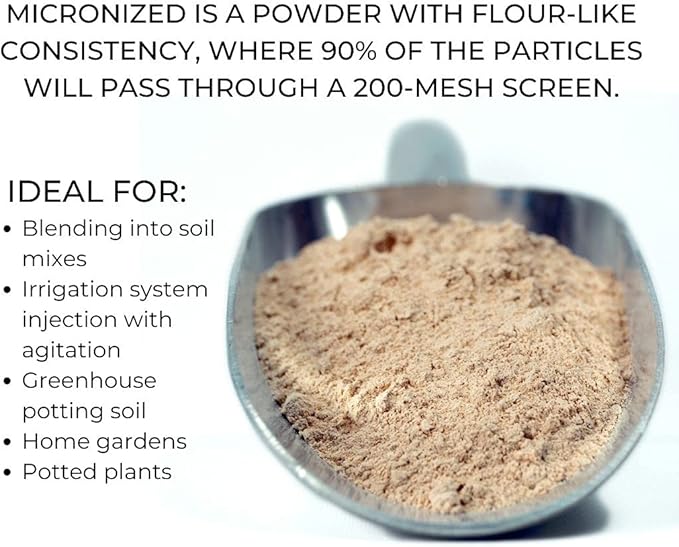 Handy Pantry 2 Lbs of Azomite - OMRI Organic Trace Mineral Soil Additive Fertilizer Brand - 67 Trace Minerals: Selenium, Vanadium, Chromium