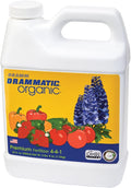 Dramm Drammatic® Organic™ Premium Fertilizer 4-4-1, Hydrolyzed Liquid Fish Fertilizer, for Vegetables, Flowers, and Fruits, 1 Gallon, OMRI Listed, Vegetable, Flowers, Fruit, 32 Ounce