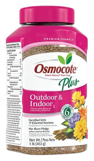 Osmocote Smart-Release Plant Food Plus Outdoor & Indoor, 1 Lbs. (4)