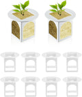 Hydroponic Planting Cup, Hydroponic Growing System Compatible with Gardyn Home/Studio Indoor Garden System, 10 Pack, White