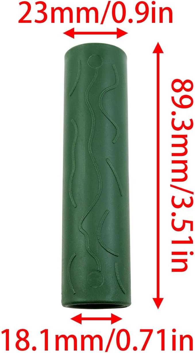 12pcs Garden post connector 16mm/0.63inch green garden post tube connector garden post connector suitable for garden wooden post plant support, etc