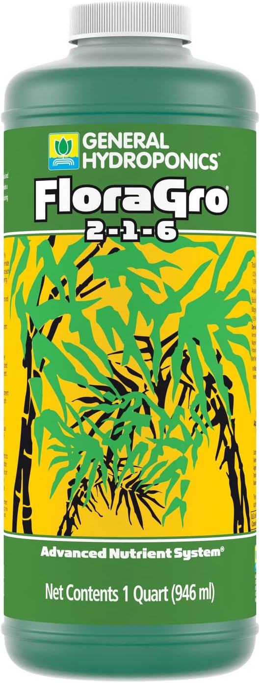 General Hydroponics FloraGro 1 Quart
