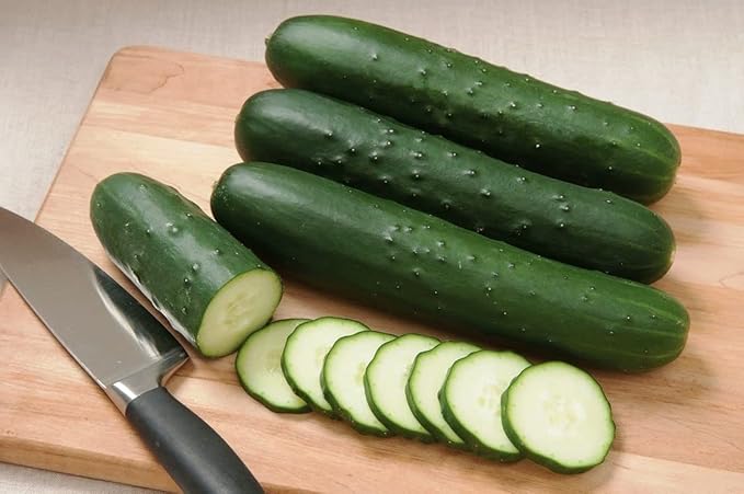 SeedsUP - 10+ Seeds Indoor Cucumber Zozula F1 Self-Pollinating - Vegetable Green