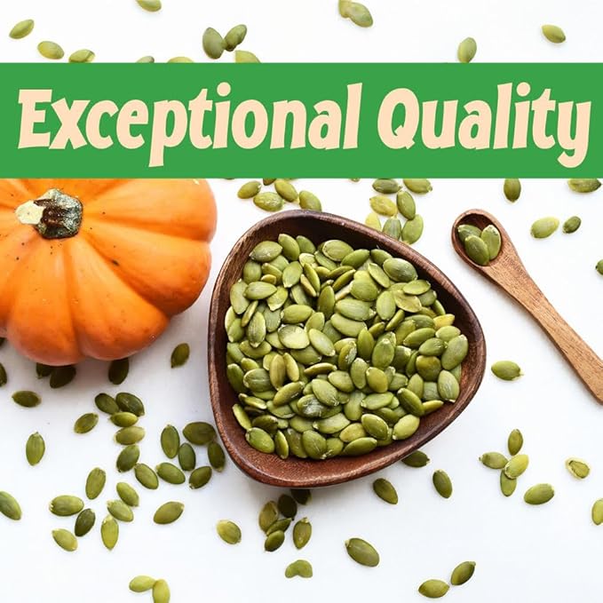 Sincerely Nuts Shelled Pepitas Pumpkin Seeds Salted (5 lb bag) | Delicious Nutrient Dense Low Carb Snack | High in Magnesium & Manganese Minerals |Gluten Free | Kosher |Great for Cooking