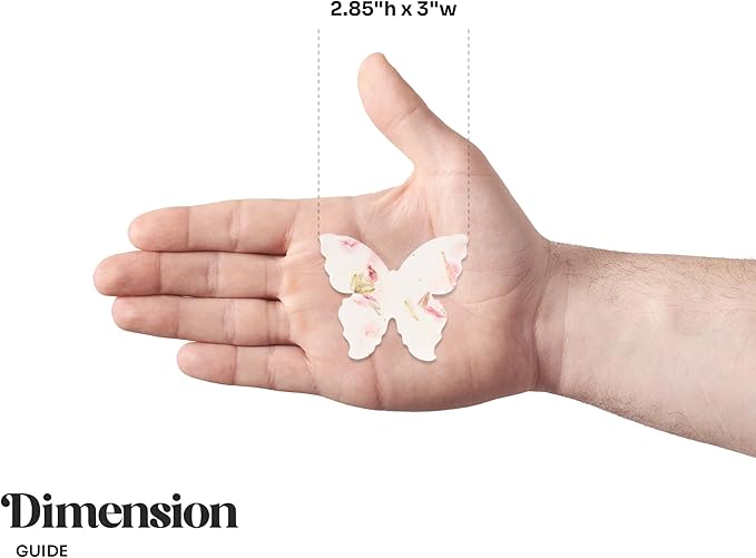 Set of 24 Pink Butterfly Seed Paper – Writable & Plantable Wildflower with Envelopes & Planting Guides, Gift for Moms or Plant Lover for Valentine’s Day, Mother’s Day, Weddings & Life Celebrations