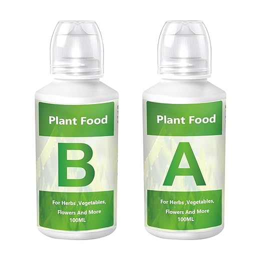 Liquid Fertilizer for Plants, Hydroponic Fertilizer, Hydroponic Nutrients Plant Food, Plant Growth Plant Food for Hydroponics Growing System