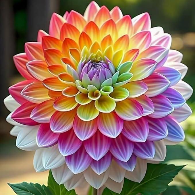 500+ Perennial Dahlia Flower Seeds Exotic Multi-Color Beautiful Dahlia Seeds for Planting Non-GMO Flowers Seeds Garden Outdoor