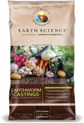 Earth Science – Earthworm Castings – Premium Plant Fertilizer for Indoor & Outdoor Plants – Soil Enhancer for Vegetable Gardens 12lb