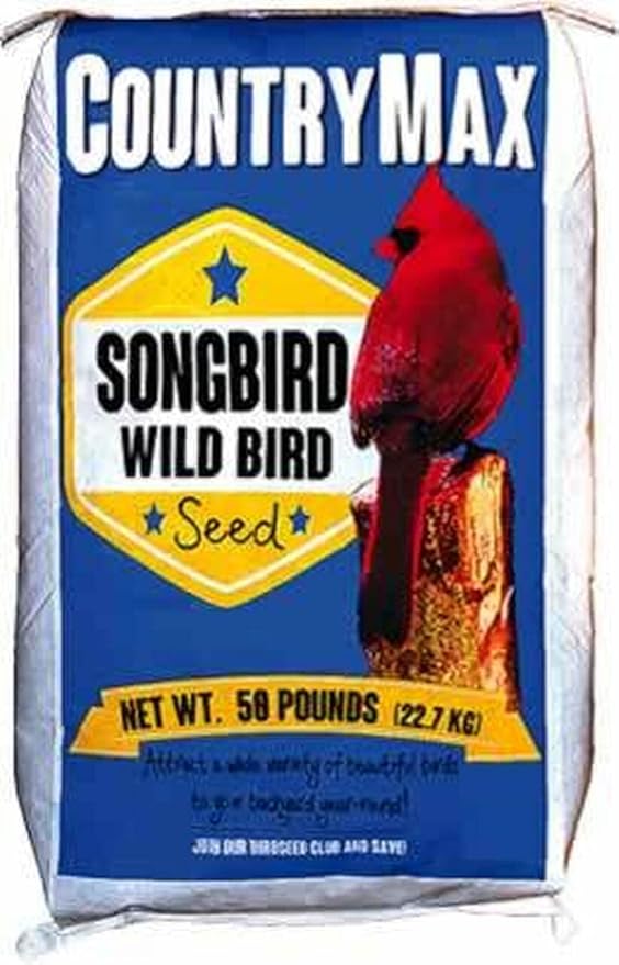 CountryMax Songbird Wild Bird Seed 50 Pounds