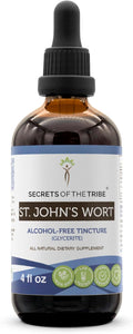 St. John's Wort Tincture Alcohol-Free Liquid Extract, Saint John's Wort (Hypericum Perforatum) Dried Herb (4 FL OZ)