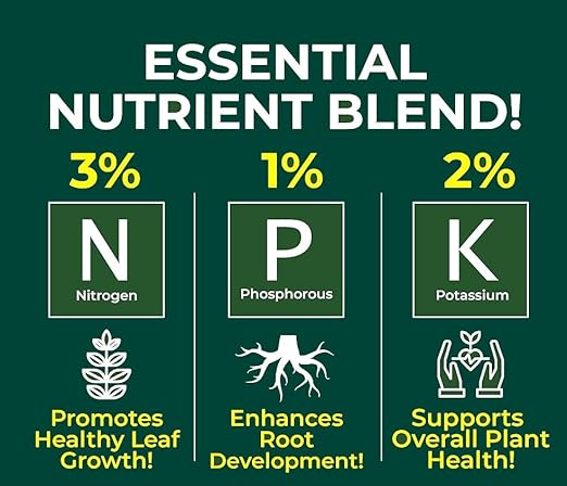 Premium Liquid Tomato Plant Fertilizer - 3-1-2 Concentrate for Indoor Plants and Flowers by Gardenera | Organic Plant Food for Tomatoes - 8oz
