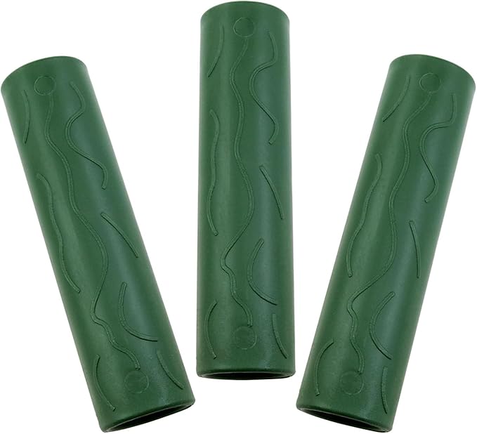 12pcs Garden post connector 16mm/0.63inch green garden post tube connector garden post connector suitable for garden wooden post plant support, etc