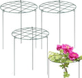 6 Pack 16 x 24 Inch Peony Support Cage Grow Through Plant Supports for Outdoor Plants Peony Ring Hoop Grow Through Grid Stakes