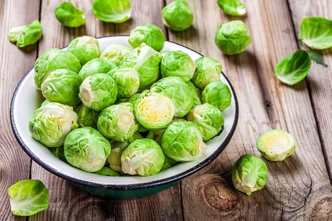 SeedsUP - 300+ Seeds Long Island Brussels Sprouts Cabbage - Vegetable Green