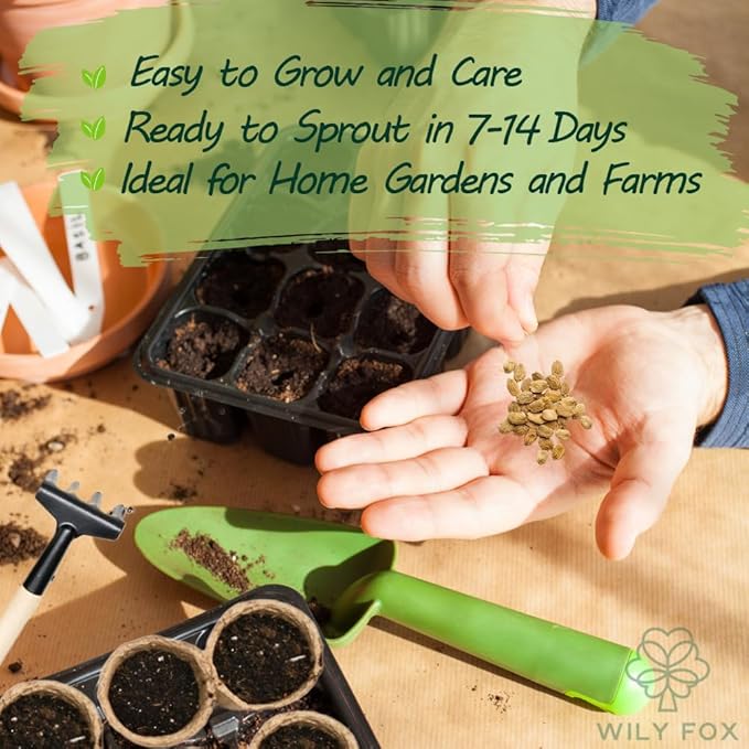 Premium Bitter Gourd Seeds for Planting – 25 Non-GMO Heirloom Seeds - High-Yielding, Extra Long, Authentic Flavor