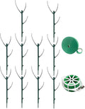 10 Pack Stackable Monstera Plant Support, Garden Stakes for Climing Plants Stem Support, Durable Plant Accessories for Indoor Outdoor Potted Plants, Flower Other Climbing Plants