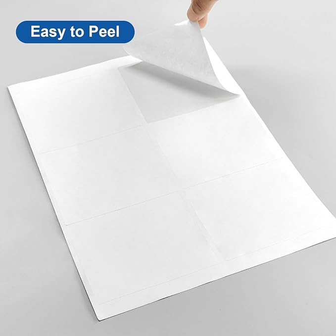 Bostlabels 500 Sheets 3000 Pcs 3-1/3x4 Shipping Address Labels for Inkjet and Laser Printers, 6 Up FBA Return Address Labels on 8.5”x11”, Permanent Strong Adhesive 6 per Page Printable Labels
