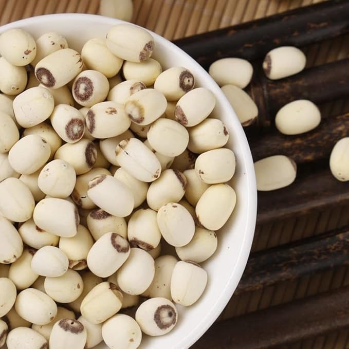 Lotus seed;Lotus seed pod;Lotus nut;Lotus seeds organic;Lotus seeds for cooking;Semen Nelumbinis,Lotus Semen For Health Care Food,Lian Zi For Beauty,Lotus Nut (1000 g(2.20 Pound))