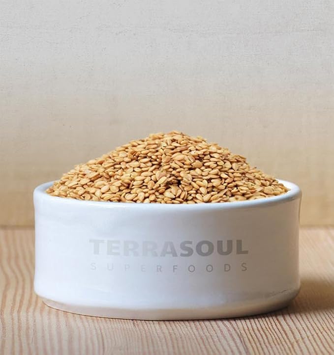 Terrasoul Superfoods Organic Golden Flax Seeds, 4 Lbs (2 Pack) - Fiber | Protein | Omega Fats…