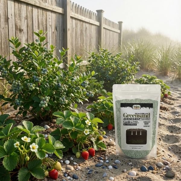 Old Cobblers Farm Greensand Fertilizer Soil - Lawns, Gardens, Trees, Shrubs, Container Plants - Organic, Sustainable Soil Improvement (5 lbs | 10 lbs | 15 lbs | 20 lbs) (5 lbs)