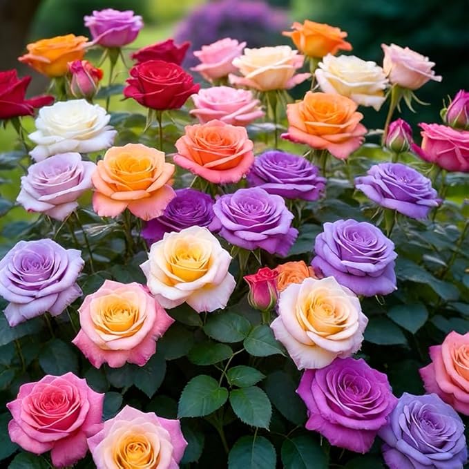 265+ Mix Rose Seeds for Planting for Planting-Non-GMO Heirloom Plant Seeds Garden Outdoor