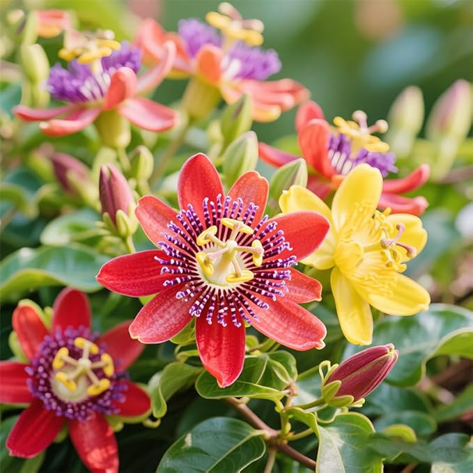 45+ Perennial Passiflora Caerulea Passion Flower Seeds for Planting-Non-GMO Heirloom Plant Seeds Garden Outdoor