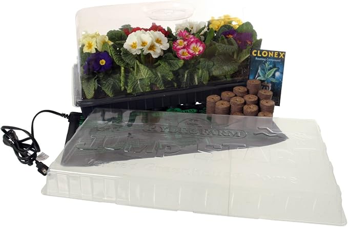 Hydrofarm CK64061 11-by-22-Inch Hot House Plus