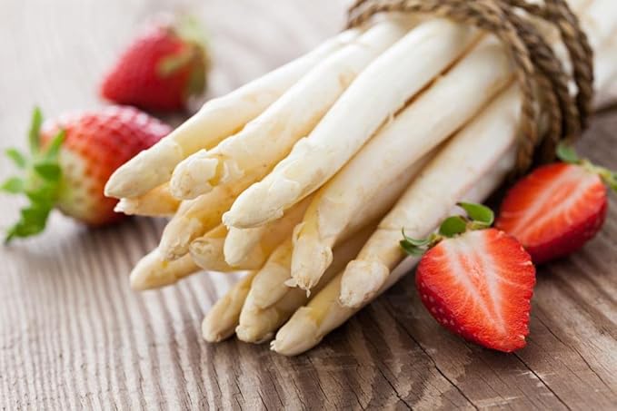 Seeds White Asparagus Sparrow Grass Heirloom Giant Vegetable for Planting Non GMO