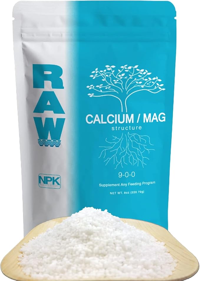 RAW Calcium/Mag 8oz - Essential Combo for Plant Health - Boosts Cell Strength and Nutrient Uptake