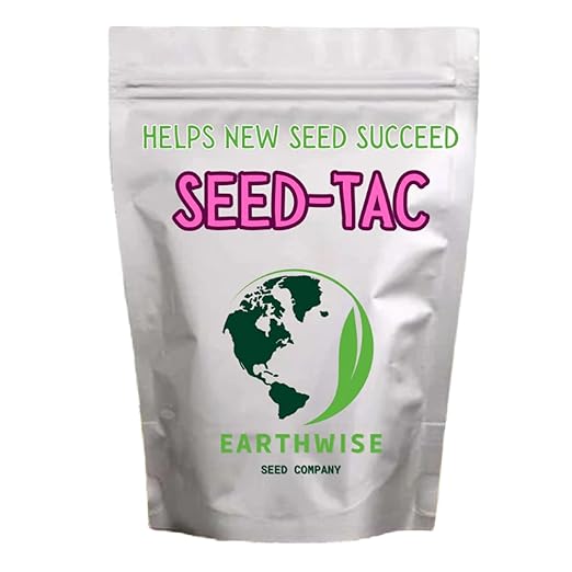 Earthwise Organic Seed Tac – 1 lb – Easy-Use Tackifier for New Grass & Wildflower Seeds – 500 sq. ft. Coverage