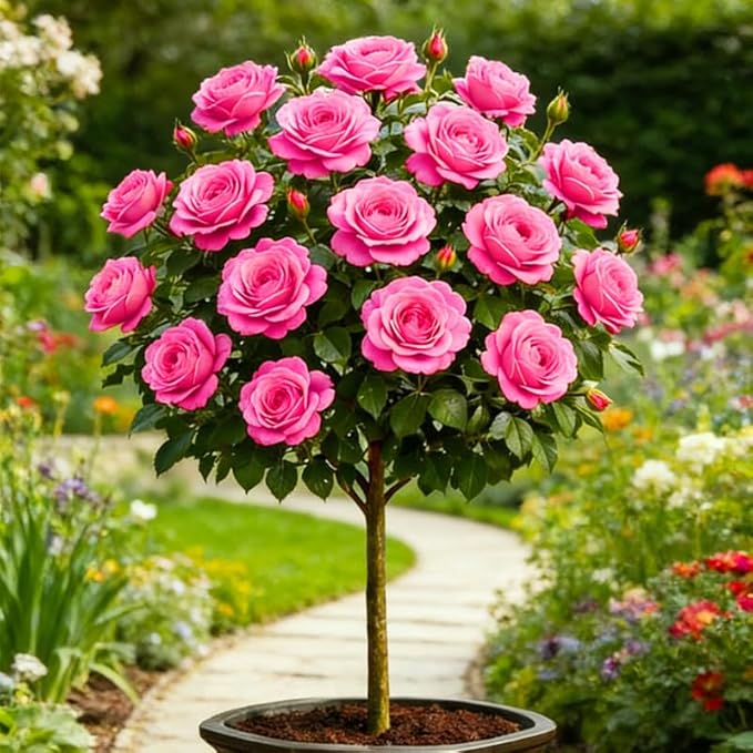 295+ Roses Flower Tree Seeds for Planting-Non-GMO Heirloom Plant Seeds Garden Outdoor