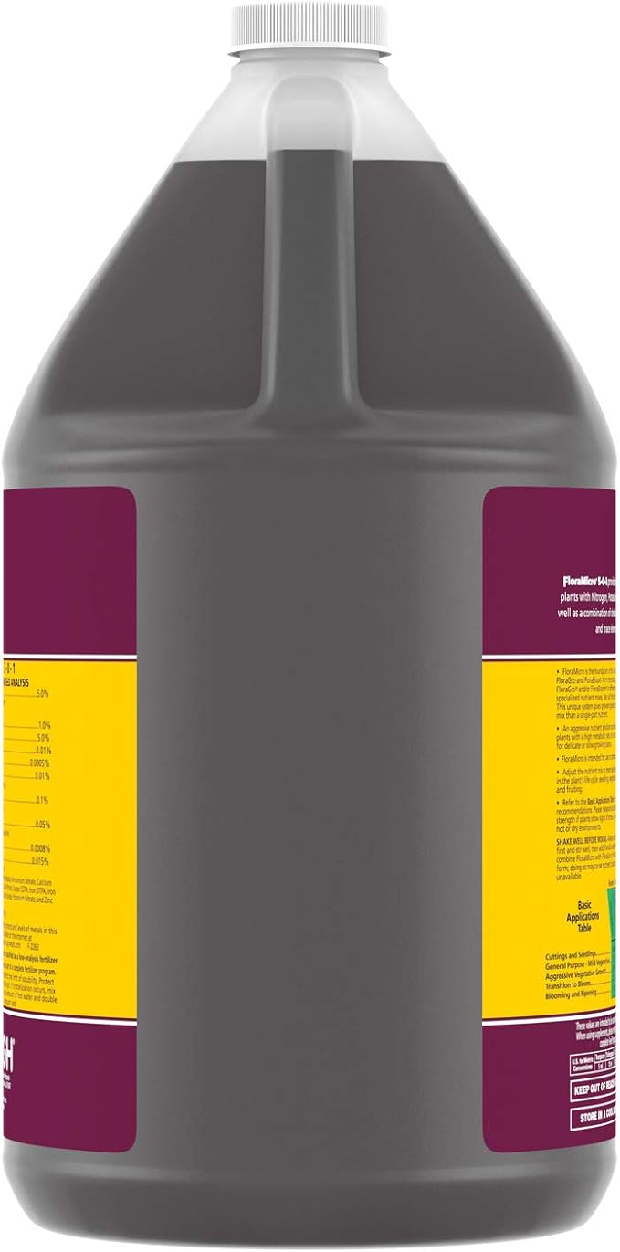 General Hydroponics 718125 Flora Micro, 1 Gallon