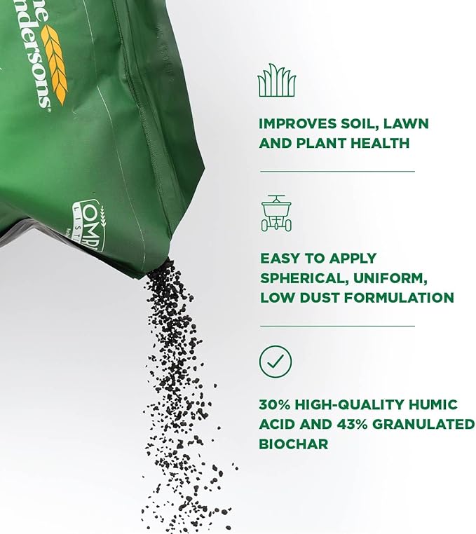 The Andersons HumiChar Organic Soil Amendment with Humic Acid and Biochar Covers 12,000 sq ft (12 lb)