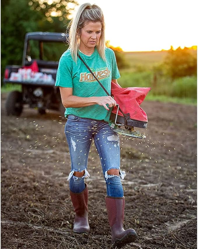EVOLVED HARVEST Throw & Gro No-Till Forage for Deer - Easy-to-Plant Fast-Growing Food Plot Seeds, 5 Lbs