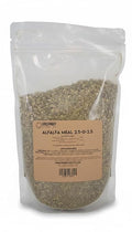 Greenway Biotech, Inc. Organic Alfalfa Meal Fertilizer 2.5-0-2.5 | Rose & Vegetable Plant Food with Triacontanol Growth Stimulant | Non-GMO, Phosphorus-Free | 1 Pound
