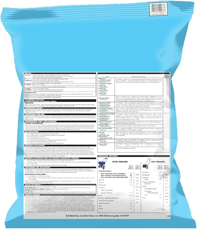 Jonathan Green (10233) Lawn Fungus Control - Fungicide for Lawns (5,000 Sq. Ft.)