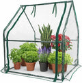 Gardzen Mini Greenhouse Heavy Duty Portable Green House, Clear Tent Small Greenhouse for Indoor Outdoor Plants 36.2”(L) x36.2”(W) x42.5”(H)