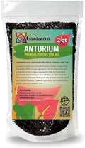 GARDENERA Anthurium Planting Medium - Enhance The Beauty of Your Indoor Garden - 2 QUARTS