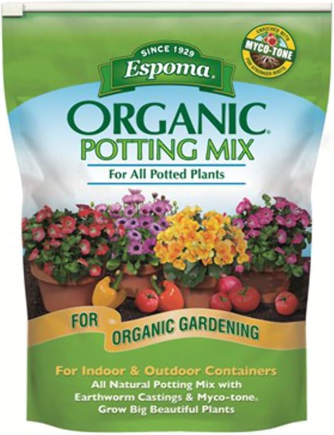 Espoma AP8 8-Quart Organic Potting Mix (1-Pack)