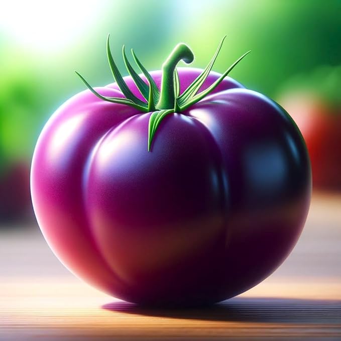 Seeds Rare Purple Tomato 30+ Seeds for Planting Indeterminate Tomato