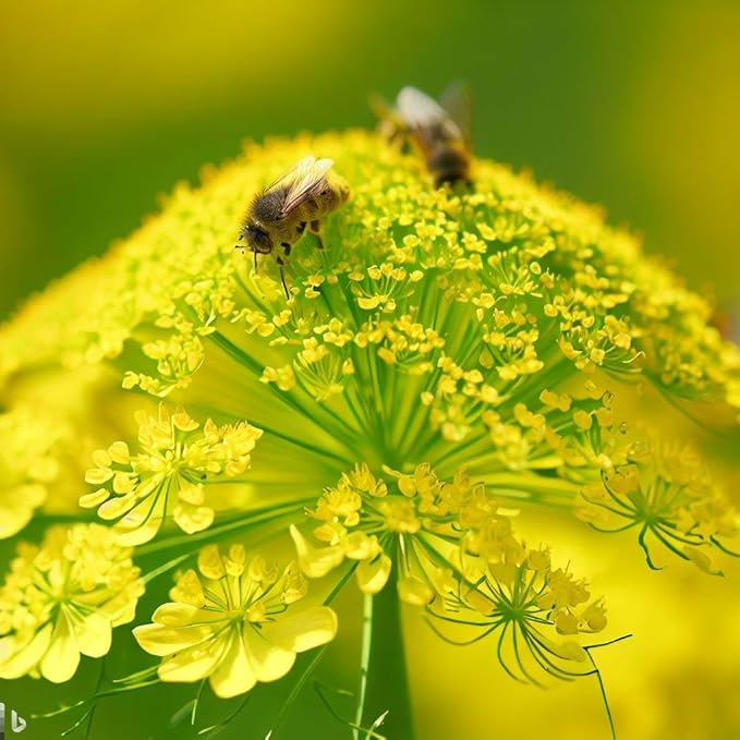 Fennel, Florence (Foeniculum vulgare) Herb Seeds, Edible Bulb, Distinctive Flavor, Tall and Showy, High in Nutrients, Seeds by MySeeds.Co, You Choose The Amount (0.5 oz)