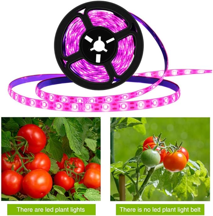 CALIDAKA LED Plant Grow Light Strips,Waterproof Plant Grow Light,Full Spectrum Growing Lamp for Indoor Plants Succulents Hydroponics Greenhouse Gardening USB Grow Light Bars