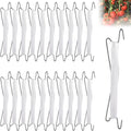 20PCS Tomato Support Hooks Plant Hooks Plant Climbing Hooks Tomato J Hooks Garden Hooks to Prevent Tomatoes from Pinching or Falling Off with 32.8FT Tomato Plant Support String Rope