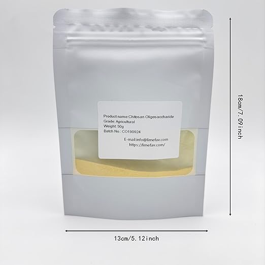 Chitosan Oligosaccharide,Agricultural Grade, Water-SolubleFertilizer, for Plants, Fruits and Vegetables(50g/1.77oz)